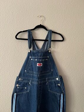 Vintage Revolt Women's Denim Bib Overalls -